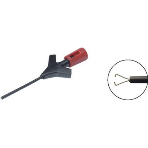 Hirschmann Test & Measurement MICRO-KLEPS rt Morsetto a coccodrillo Connettore 0,64 mm Ohne Messkategorie Rosso (1/4)