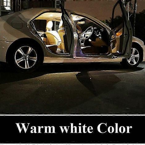 Kit d'éclairage intérieur LED Zoomsee pour Volvo S40 S60 S70 S80 S90 1999-2017 2018 2019 2020 Canbus Ampoule intérieure de voiture Plafonnier Lecture Coffre (blanc chaud S40 (2007-2012) 12P) (1/5)