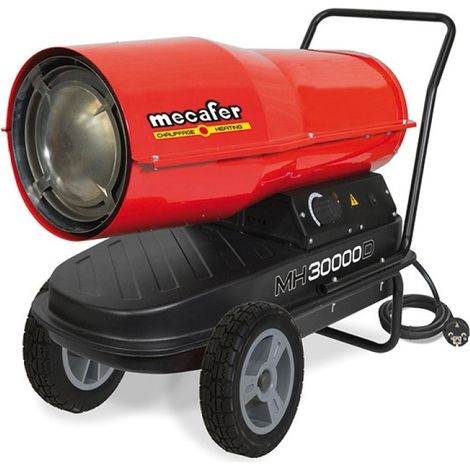Mecafer MH30000D Baustellenheizung rot 30000W