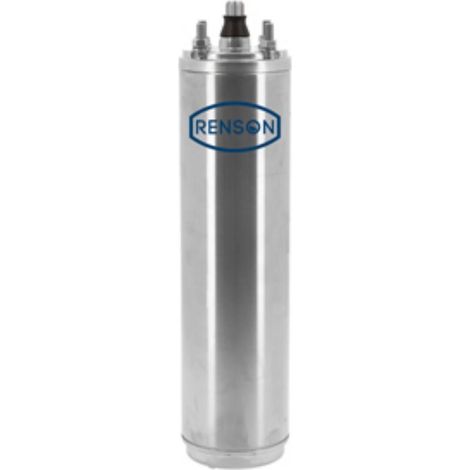 MOTEUR PR POMPE DE FORAGE BAIN EAU 4" INOX TRIPHASÉ 0.55KW RENSON