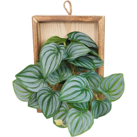 Plante artificielle murale encadrée, verdure artificielle, bonsaï suspendu pour la maison, le jardin, la chambre, la cour, un mariage, une fête, décoration verticale (1/5)