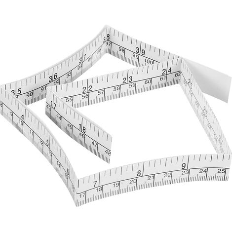 Mètre ruban en papier 25 pièces 1m, pour bricolage et classe (1/5)
