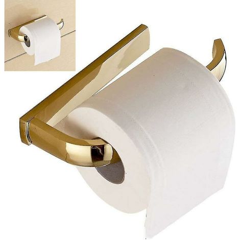 Half open rolled paper rail, wall mounted single rail
