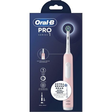 ORAL-B SERIES PRO 1 PINK / CEPILLO DE DIENTES ELÉCTRICO (1/4)