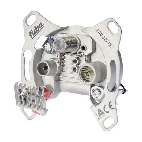 Antennensteckdose Fuba ead 507 dc Durchgang 75 Ohm