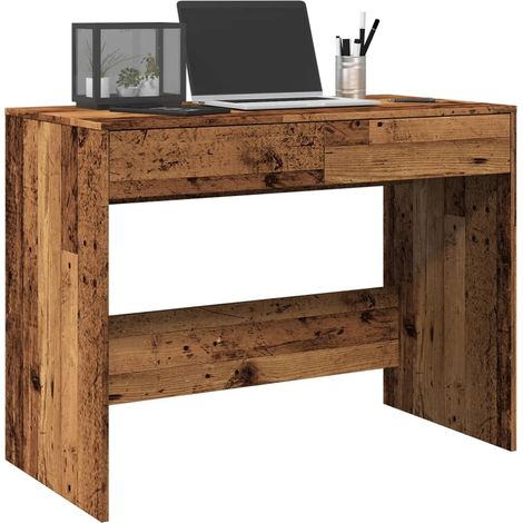 Schreibtisch Altholz-Optik 101x50x76,5 cm Holzwerkstoff