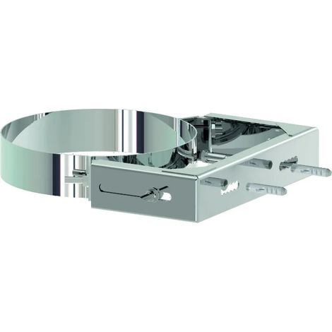 BOSCH Accesorio de escape FC-O250, Soporte de pared d:50/100 mm, Acero inoxidable, 7738114057