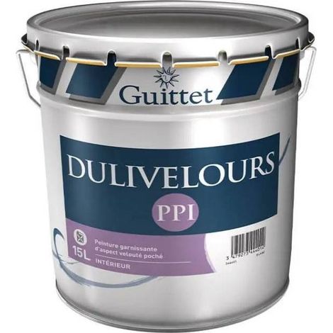 Guittet Dulivelours Acrylfarbe Weiß 15l