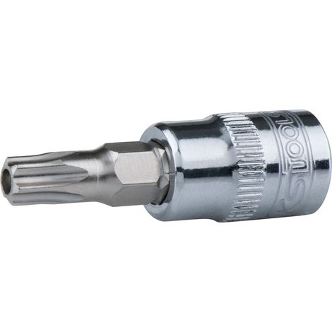 3/8" CHROMEplus Bit-Stecknuss Torx mit Stirnlochbohrung,TB40 (1/3)