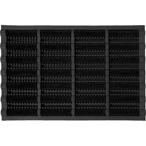 Fußmatte Robusta 40 x 60 cm schwarz Fußmatte