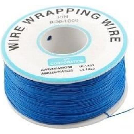 Fil Pour Clôture Anti Fugue - 300 M - Bleu - Compatible Avec Systèmes Électroniques De Clôture