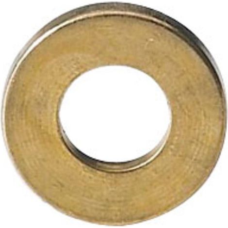 Hettich – Lot de 6 bagues paumelles laiton – Diamètre 14 mm – Longueur 3 mm – Finition laiton – Pour meubles en bois dur