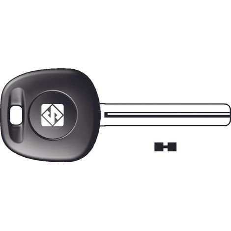 1PZ CHIAVI AUTO LOOK A-LIKE PORTA TRANSPONDER TOY40BTE - TOY40BTE
