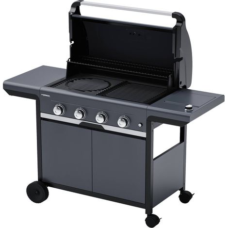 Barbecue a Gas Campingaz 4 Fuochi Select 4 EXS Griglia Piastra In Ghisa Fornello (1/5)