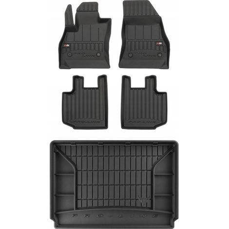 SET 3D Tappetini e tappetino per bagagliaio Fiat 500L 2012-2022 (1/5)