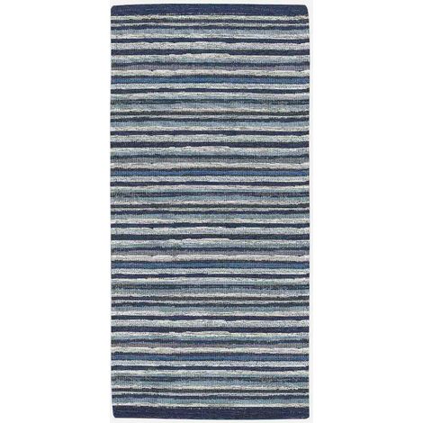 Tappeto passatoia cucina bagno antiscivolo Laos Blue (1/2)