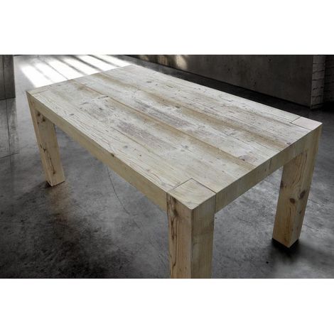 Tavolo in Legno Massello vecchio prima patina  Dimensione Tavoli: 140 x 80 + 2 allunghe 40 cm (1/2)
