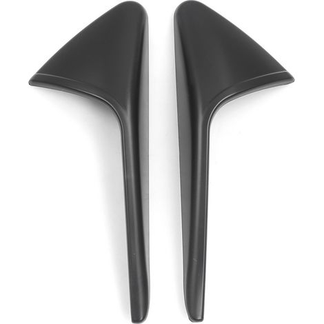 Suitable for 2017-2021 Tesla Model 3Y fender trim sticker, side camera protection cover - LKT062 2021 New Matte Black (Unmarked) (1/4)