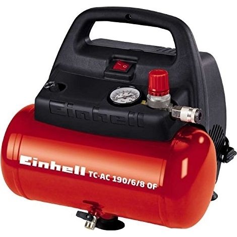 Compressore 6lt. portatile a secco Einhell - TC-AC 190/6/8 OF
