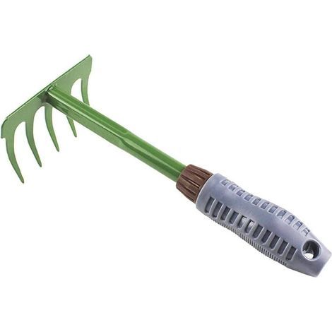 Petits râteaux de Jardin en Fer, cultivateur Manuel, Outils de Jardinage pour laen Fer, cultivateur Manuel, Outils de Jardinage pour la Maison, la pelouse, Le Balcon, la Ferme et l'extérieur (1/5)