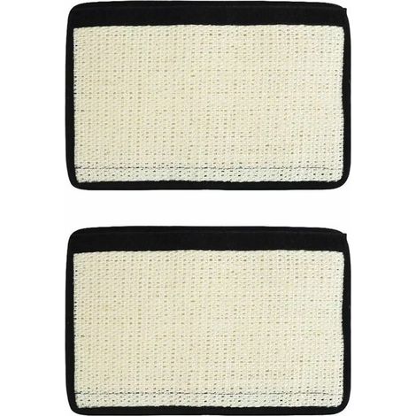 Tapis Griffoir Chat, Protection Canapé Meuble Sol Mur, Tapis en Sisal de Chat Griffoir Résistant Adapté pour Chaton Chien - 20 30 CM (1/5)