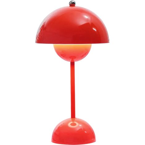 Zeceouar Tischleuchte „Nordic Flower Bud“, wiederaufladbare Nachttischlampe für Schlafzimmer, Büro, Hochzeitslocation – kompatibel mit dänischem Design (1/5)