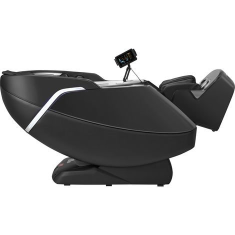 Mophorn Sillón de Masaje con Gravedad Cero y Riel SL, Modo de Estiramiento de Yoga, Masaje 3D/4D con Control por Voz, Función de Calefacción, Pedal Motorizado, 36 Airbags, Pantalla TFT