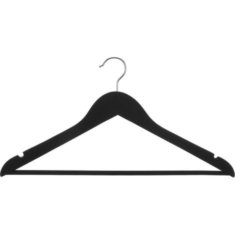 Set 3 grucce in legno e gomma antiscivolo nero (1/4)