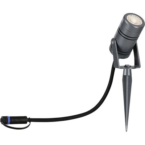 Paulmann 94367 Système d'éclairage Plug&Shine applique murale LED LED 12 W blanc chaud gris Y453692 (1/5)