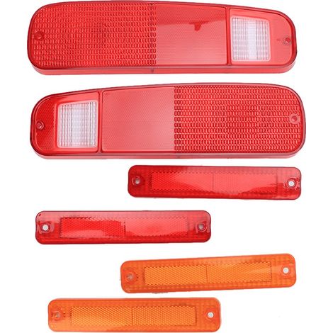 6 pièces Feux Arrière Latéraux Camion Kit Ailes Latérales Compatible Ford Econoline Van 75-91 (1/5)