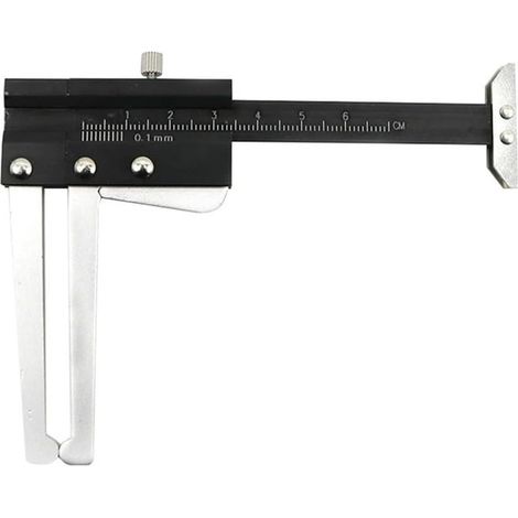 Outil de mesure à pied coulisse, jauge disque frein, mesures (1/4)