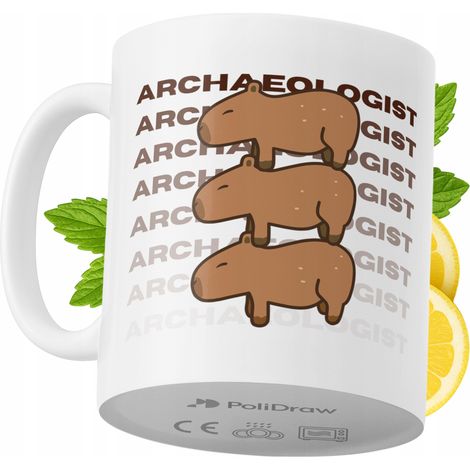 Lustige Tasse für Archäologen – Kaffee- oder Teetasse mit witzigem Textdesign – ideal für Geburtstage, Namenstage, Feiertage und besondere Anlässe. Hochwertige Tasse für Zuhause, Büro und Arbeit. Farb