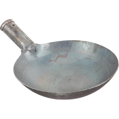 Louche en Fer Robuste 20 CM pour Nettoyage Industriel, Pelle à Main Multifonction pour Jardin et Entretien de Pelouse, Outil Pratique pour Curage et Nettoyage des Eaux Usées (1/5)