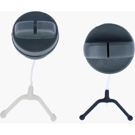 Ensemble de bouchons de réservoir de carburant pour Husqvarna 61 66 272 268 42 266 également compatible avec pièces de tronçonneuse JONSERED série 600 depuis 1985 (1/5)
