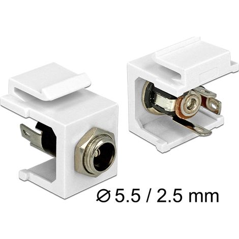 Keystone dc 5,5 x 2,5 mm buchse  lÃ¶tanschluss