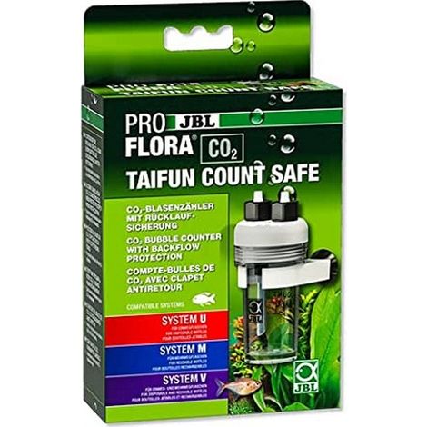 JBL ProFlora CO2 Taifun Count Safe - Blasenzähler mit Rücklaufsicherung