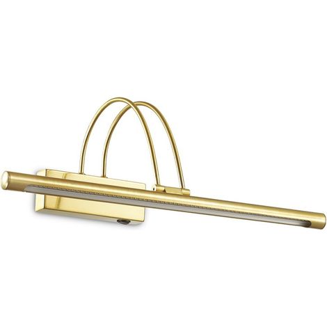 Ideal Lux Bow - LED Medium Picture Wandleuchte Satin Gold
