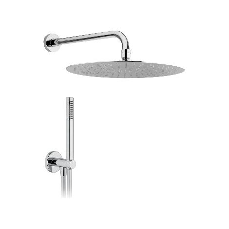 KIT SOFFIONE DOCCIA TONDO- Soff. D. 200 - Braccio L. 300- DH- pezzi 1