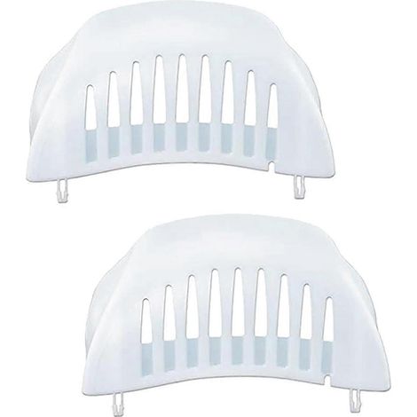 Couvercle de lentille d'éclairage pour ouvre-porte de garage 108D79, compatible avec les moteurs à courroie ou à chaîne (K108D0079M), lot de 2 (1/5)