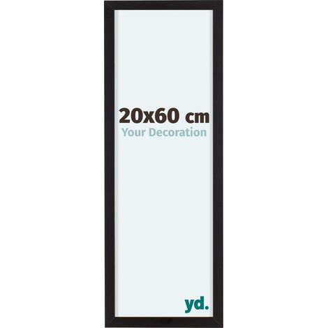 yd. - Cadre photo 20x60 - Noir - Aluminium - Virginia (1/5)