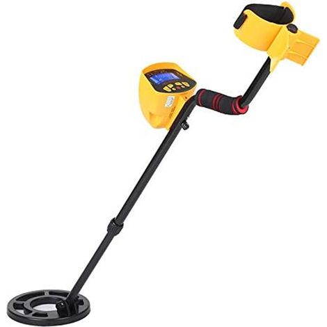 Haute Sensibilite Haute Performance Metal Detecteur Md3010Ii Souterrain Detecteur De Metaux Gold Digger Treasure Hunter Treasures Metal Finder A La Recherche De L'Outil, Jaune (1/5)