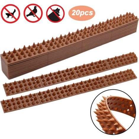 Kit de 20 répulsifs anti-chats et anti-oiseaux pour la sécurité de votre maison et de votre extérieur. (1/5)