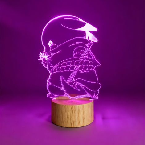 Veilleuse LED Lampe 3D RGB