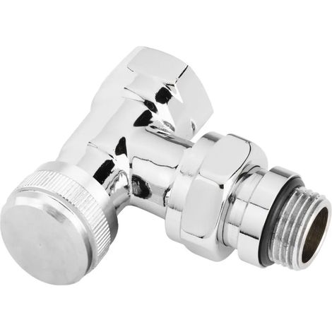 Danfoss Detentore RLV-CX 15 R 1/2, ad angolo, cromato, 003L0273