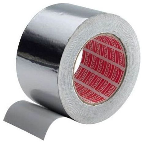 Adhésif alu haute température 250 degré 15m x 50 mm (1/3)
