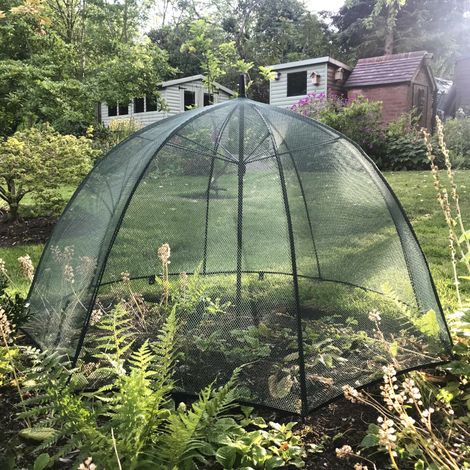 Pop n Crop' Plant & Crop Protection Umbrella - Instant Plant Cover & Fruit n Veg Grow House (Ø1m x 0.75m H, Pack of 2)