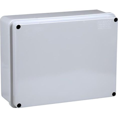 Scatola Di Derivazione Con Pareti Lisce Stagna IP56 120X80X50mm Coperchio Con Viti
