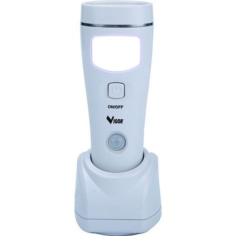 Lampe de secours Vigor Leon Li-Ion Torche LED 5+15 (1/4)