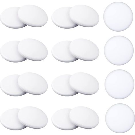 20Pcs Door Stopper Wall Protector Adhesive Reusable Bumper Protector Silicone Wall Protectors Absorbing Door Knobs with Adhesive, Shock Absorbing Gel to Protect Every Wall Surface (1/5)