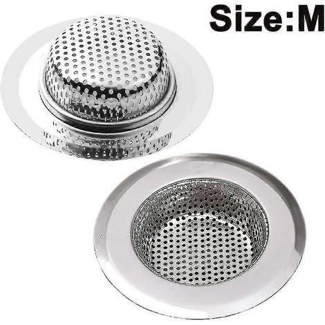 Set mit 2 Edelstahl-Spülbecken-Siebeinsätzen - YUHAOMedium